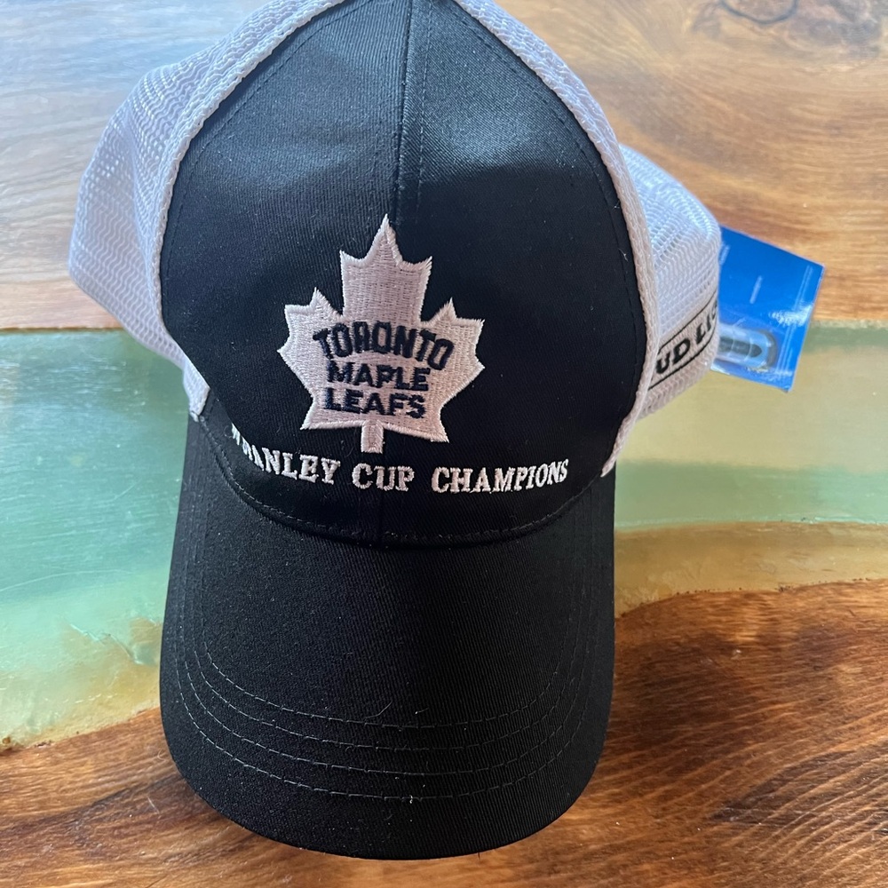 Toronto Maple Leafs 1967 Stanley Cup Champions SnapBack Trucker Hat